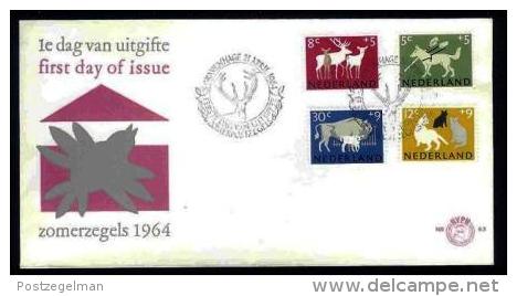 NEDERLAND , 1964, Mint First Day Cover E-63, Summer Issue, F1901 - FDC