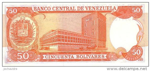 VENEZUELA   50 Bolivares  Daté Du 08-12-1992     Pick 65d       ***** BILLET  NEUF ***** - Venezuela