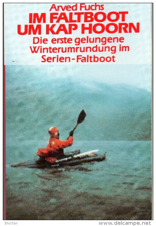 Fuchs Abenteuer-Roman Im Faltboot Um Kap Horn &Südafrika 318+Block 12 ** 23€ Schiffswrack Ship Sheet Bf South Africa RSA - Autores Internacionales