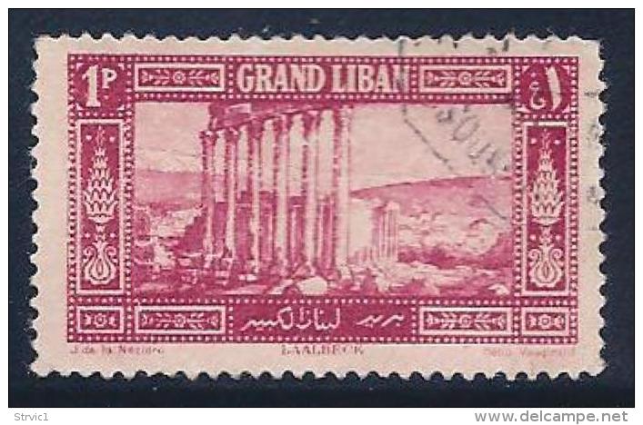 Lebanon, Scott # 54 Used Baalbeck, 1925 - Lebanon