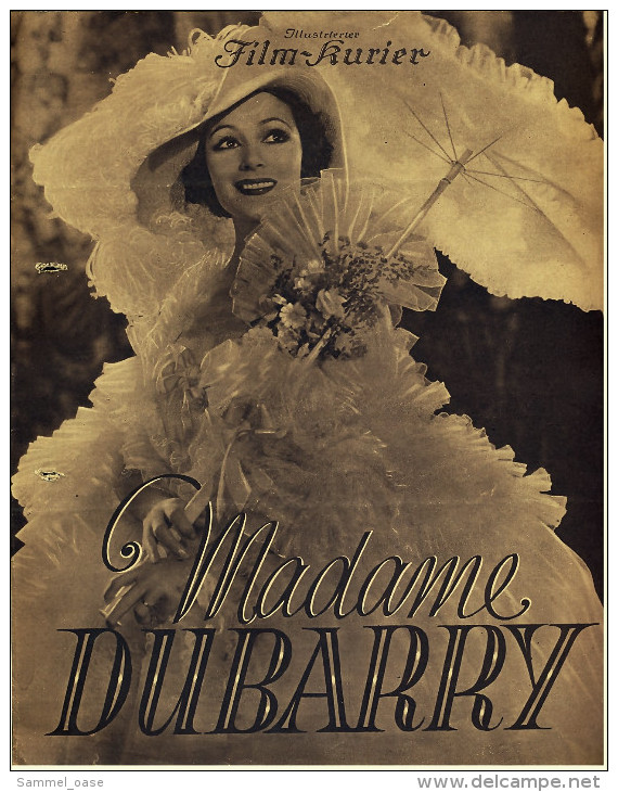 "Illustrierter Film-Kurier"  "Madame Dubarry " Mit Dolores Del Rio , Reginald Owen - Filmprogramm Nr. 2317 Von 1935 - Zeitschriften