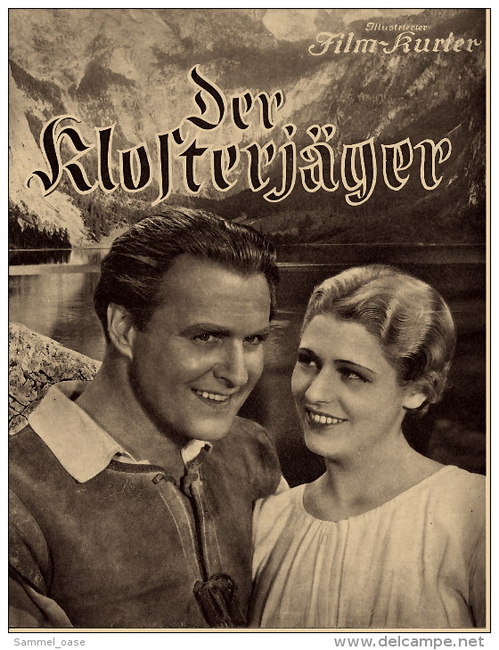 "Illustrierter Film-Kurier"  "Der Klosterjäger" Mit Friedrich Ulmer - Paul Richter - Filmprogramm Nr. 2393 Von 1935 - Zeitschriften