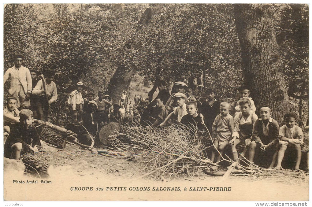 SAINT PIERRE GROUPE DE PETITS COLONS SALONAIS - Autres & Non Classés