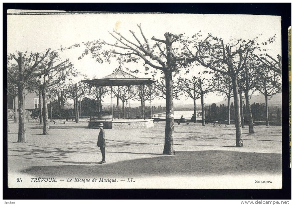 Cpa Du 01 Trevoux Le Kiosque De Musique ....  Bourg En Bresse   AO20 - Trévoux