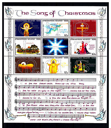 CHRISTMAS ISLAND -  1978 - TIMBRE N° 113/121** - Christmaseiland