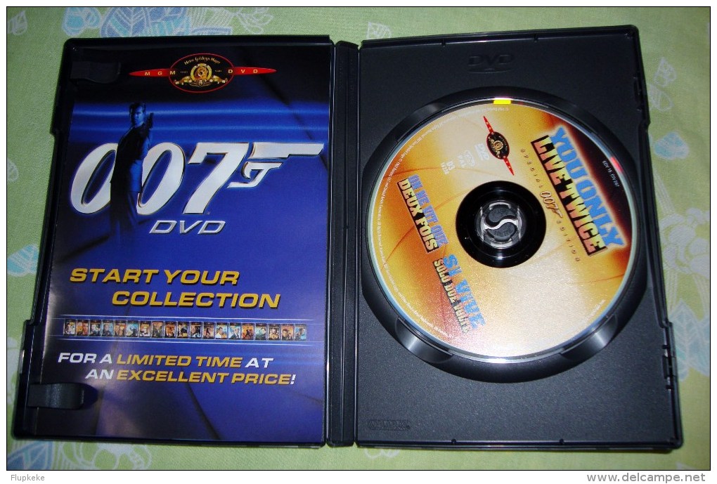 Dvd Zone 2 James Bond You Only Llive Twice On Ne Vit Que Deux Fois 1962 Vostfr + Vfr - Sciencefiction En Fantasy