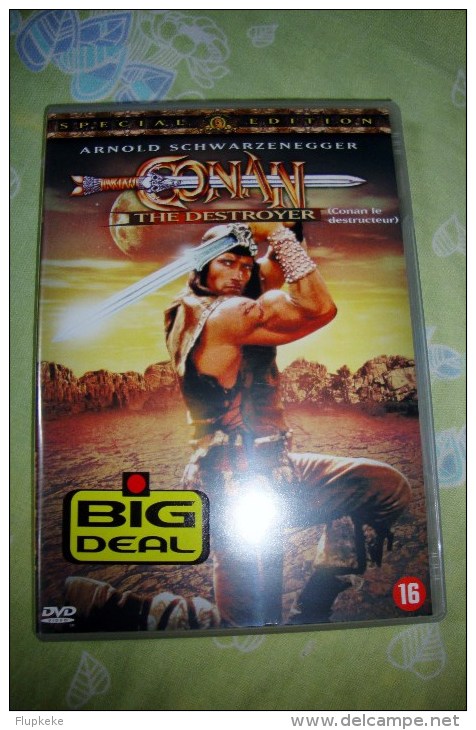 Dvd Zone 2 Conan The Destructor Le Destructeur Special Edition 1984  Vostfr + Vfr - Sciences-Fictions Et Fantaisie