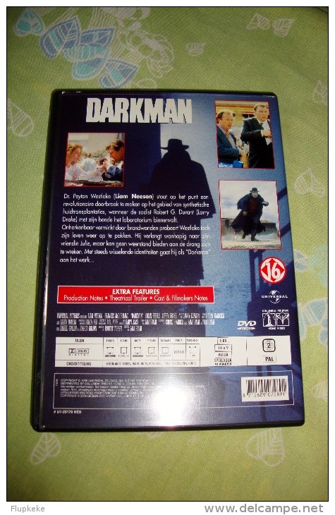 Dvd Zone 2 Darkman Sam Raimi 1990 Vostfr + Vfr - Sciences-Fictions Et Fantaisie