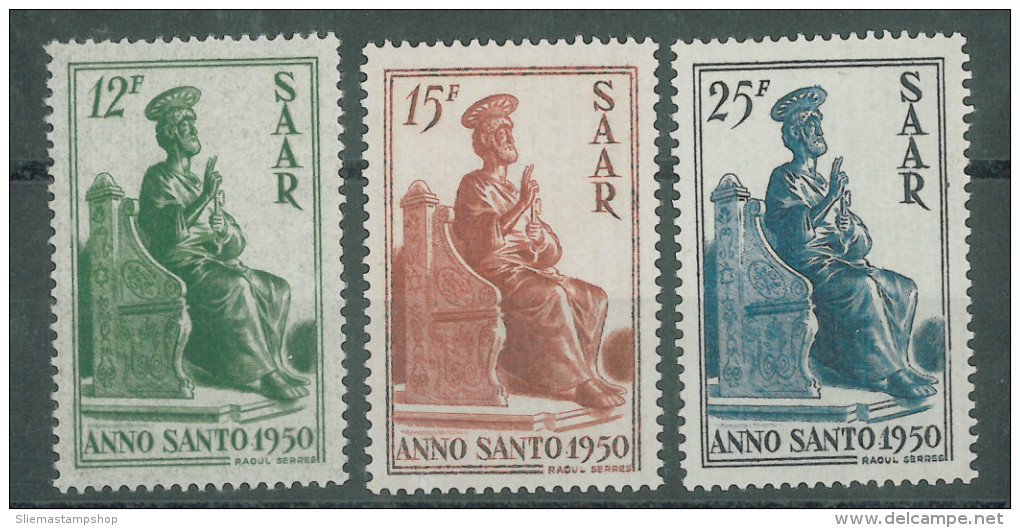 SAAR - 1950 HOLY YEAR - Neufs