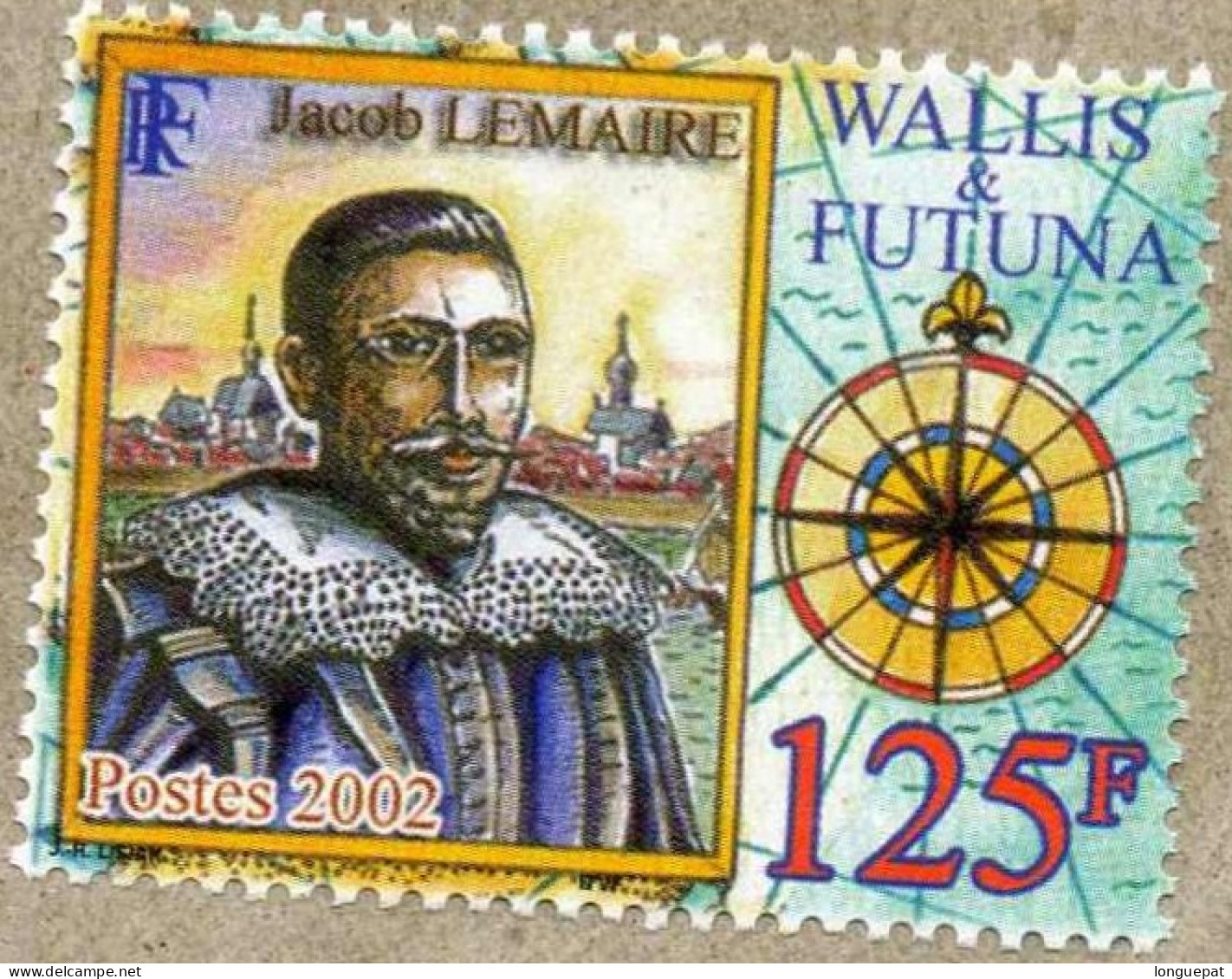 WALLIS Et FUTUNA  : Découvertes Des Îles Horn : Portrait De Jacob Lemaire - Explorateur - Découverte - - Unused Stamps