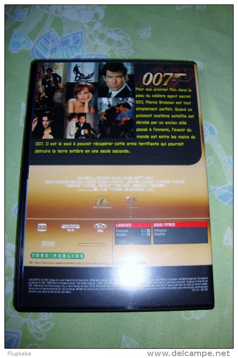 Dvd Zone 2 James Bond Goldeneye 1995 Vostfr + Vfr - Action, Aventure