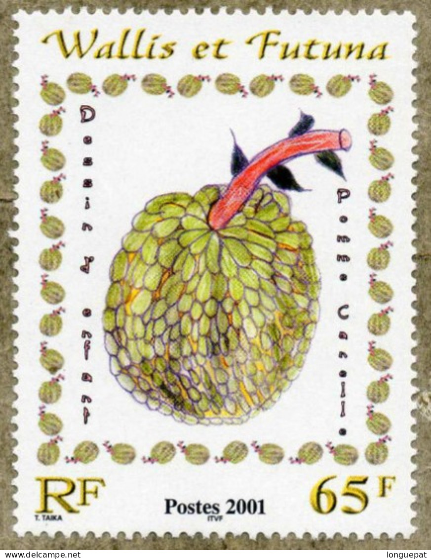 WALLIS Et FUTUNA  :  Fruits : Pomme Cannelle Ou Attier  (Annona Squamosa) - Famille Des Annonaceae - Ongebruikt