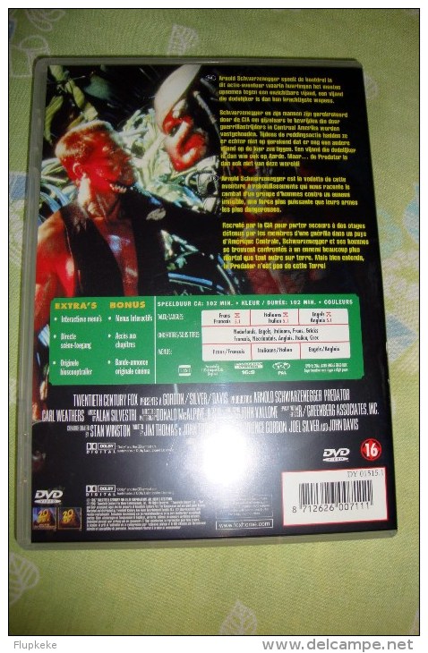 Dvd Zone 2 Predator 1987 Vostfr + Vfr - Sciences-Fictions Et Fantaisie