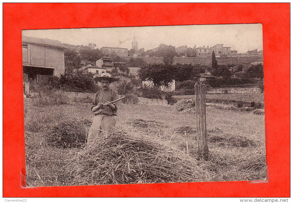 Carte Postale Cachet De Poste De Montaigu - Montaigu De Quercy