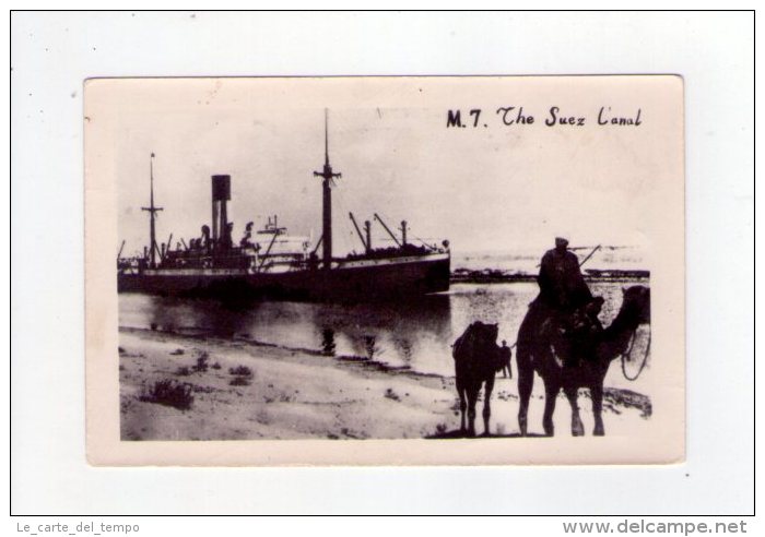 Cartolina/postcard M.7. Canale Di Suez - The Suez Canal - Suez