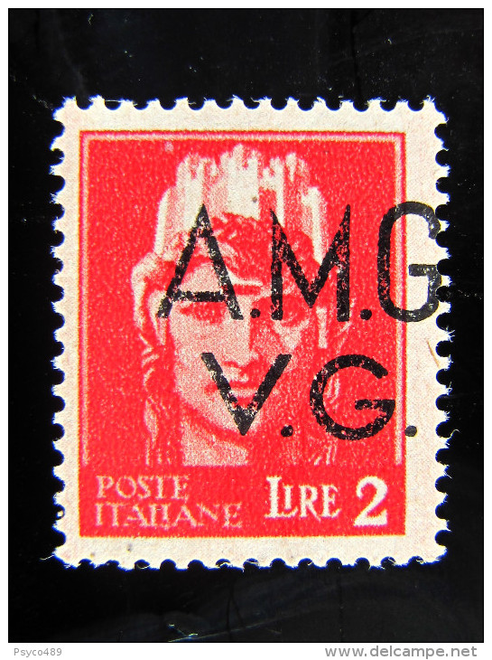 ITALIA Trieste AMG-VG -1945- "tipo Imperiale" £. 2 Varietà MNH** (descrizione) - Nuovi