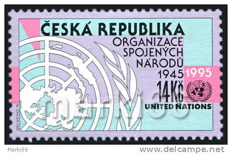 Czech Republic - 1995 - 50th Anniversary Of UN - Mint Stamp - Unused Stamps