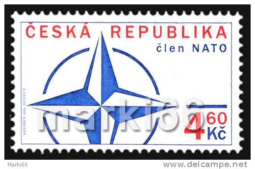 Czech Republic - 1999 - Czech Republic Entry To NATO - Mint Stamp - Neufs