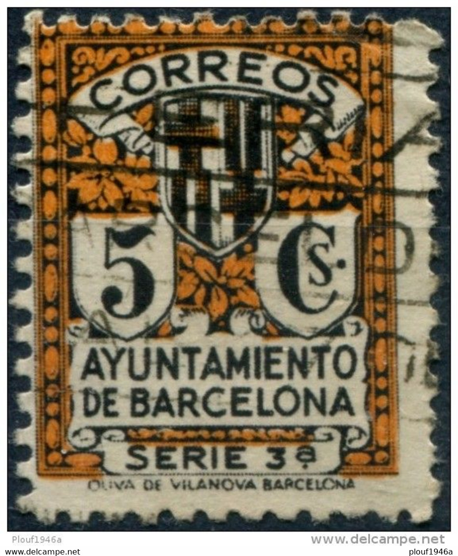 Pays : 169,2 (Espagne : Barcelone)  Yvert Et Tellier N° : 16 (o) - Barcelona