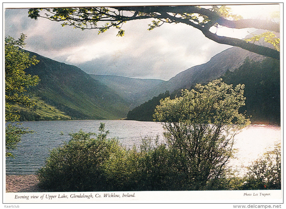 Evening View Of Upper Lake, Glendalough, Co. Wicklow -  Ireland / Eire - Wicklow