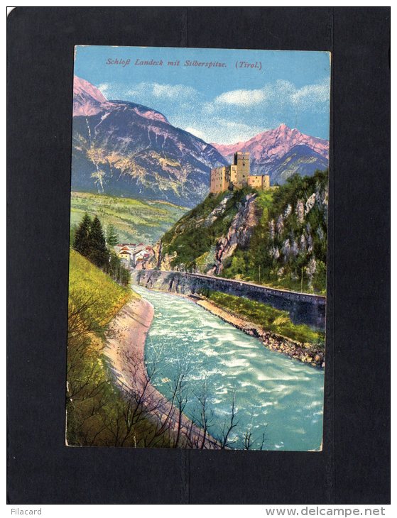 49439    Austria,    Schloss  Landeck  Mit  Silberspitze,  VGSB  1914 - Landeck