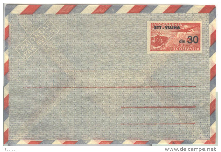 Italy  - SLOVENIJA - TRIESTE  ZONA  B - AIRMAIL  Letter - TRIGLAV - Marcophilia