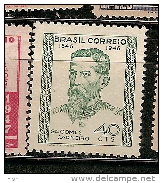 Brazil ** & Cent Nasc. Do General Ernesto Gomes Carneiro  1946  (451) - Nuevos