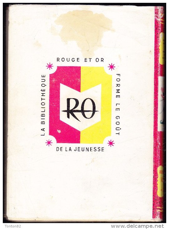 Michèle Arnéguy - Roseline Et Le Nain Vert - Bibliothèque Rouge Et Or Souveraine - ( 1957 ) . - Bibliothèque Rouge Et Or