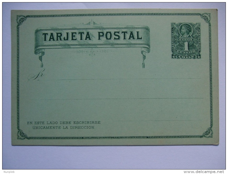 CHILE 1870`S POSTAL STATIONARY CARD UNUSED - Chile