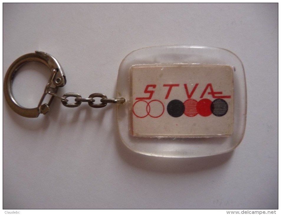 Porte-clefs "STVA" Des Années 1970 - Chemin De Fer