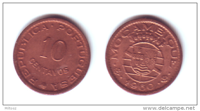 Mozambique 10 Centavos 1960 - Mozambique