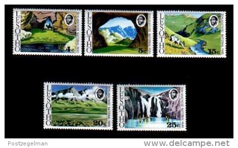 LESOTHO , 1975, Mint Never Hinged Stamp(s), National Parks , MI 178-182 #2630 - Lesotho (1966-...)