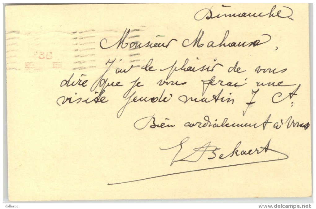 080309 LION 35c  ON 50c [1929 ] - POSTAL CARD BRUXELLES(QL)//BRUSSEL (LW)>CHATELET - Postcards 1909-1934