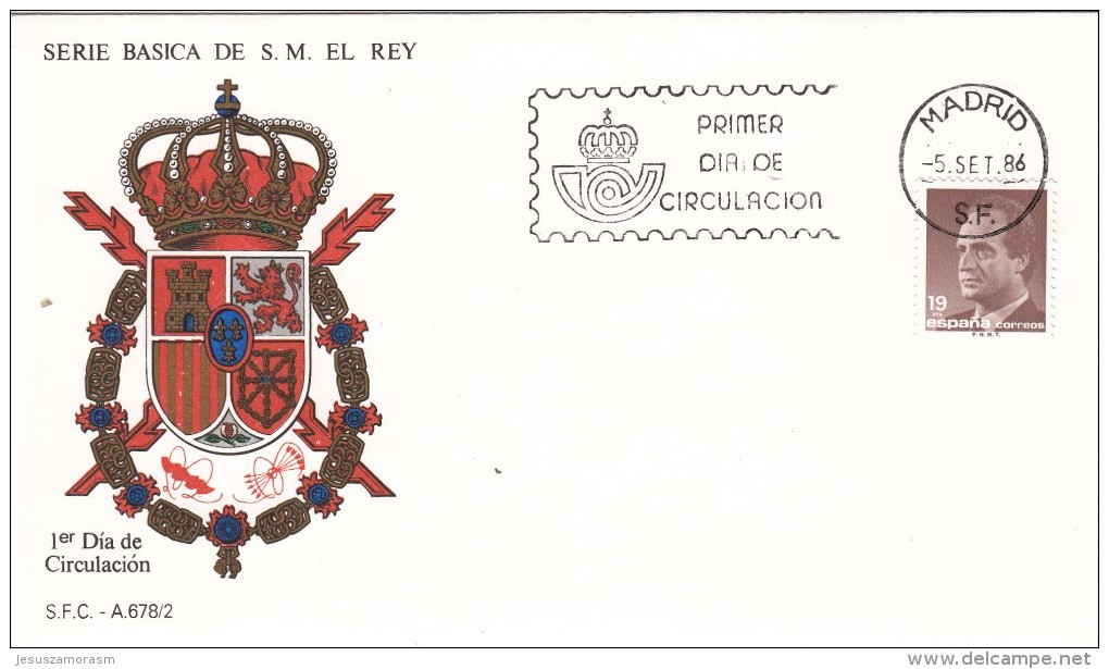 España Sobre Nº 584 - Cartas & Documentos