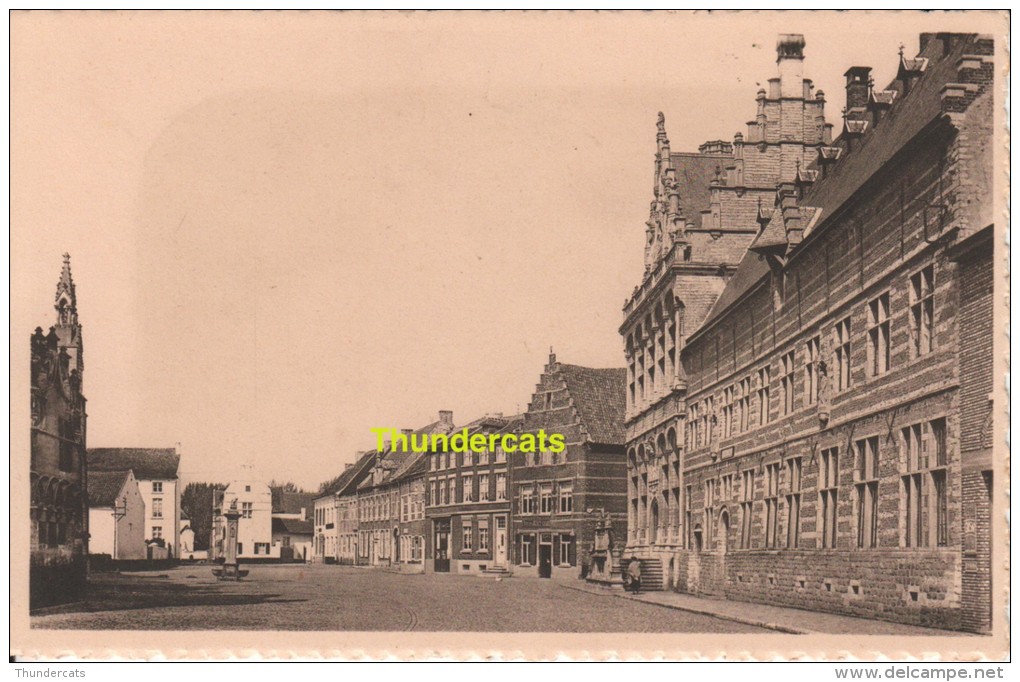 CPA ZOUTLEEUW  GROTE MARKT LEAU GRAND PLACE - Zoutleeuw