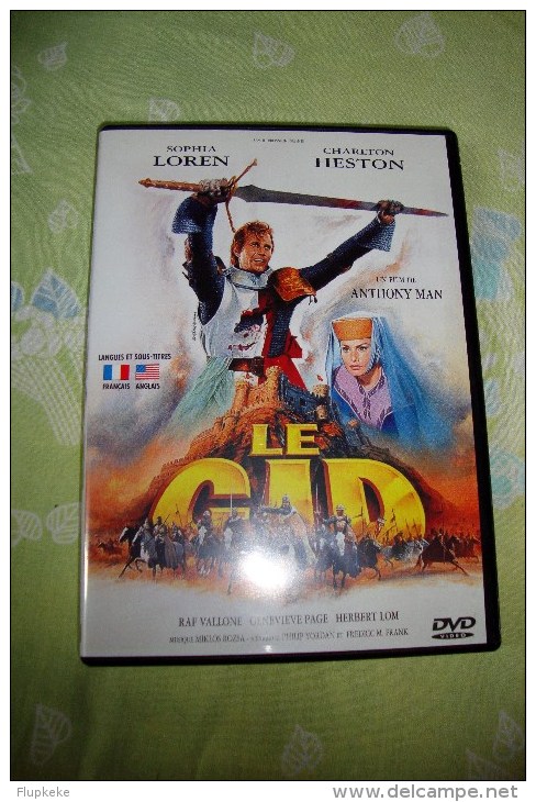 Dvd Zone 2 El Cid Le Cid Charlton Heston 1964 Vostfr + Vfr - Classiques