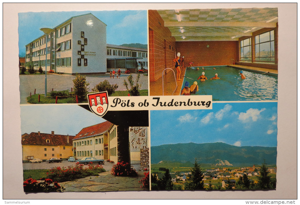 (5/5/10) AK "Pöls Ob Judenburg" Obersteiermark, Mehrbildkarte Mit 4 Ortsansichten - Judenburg