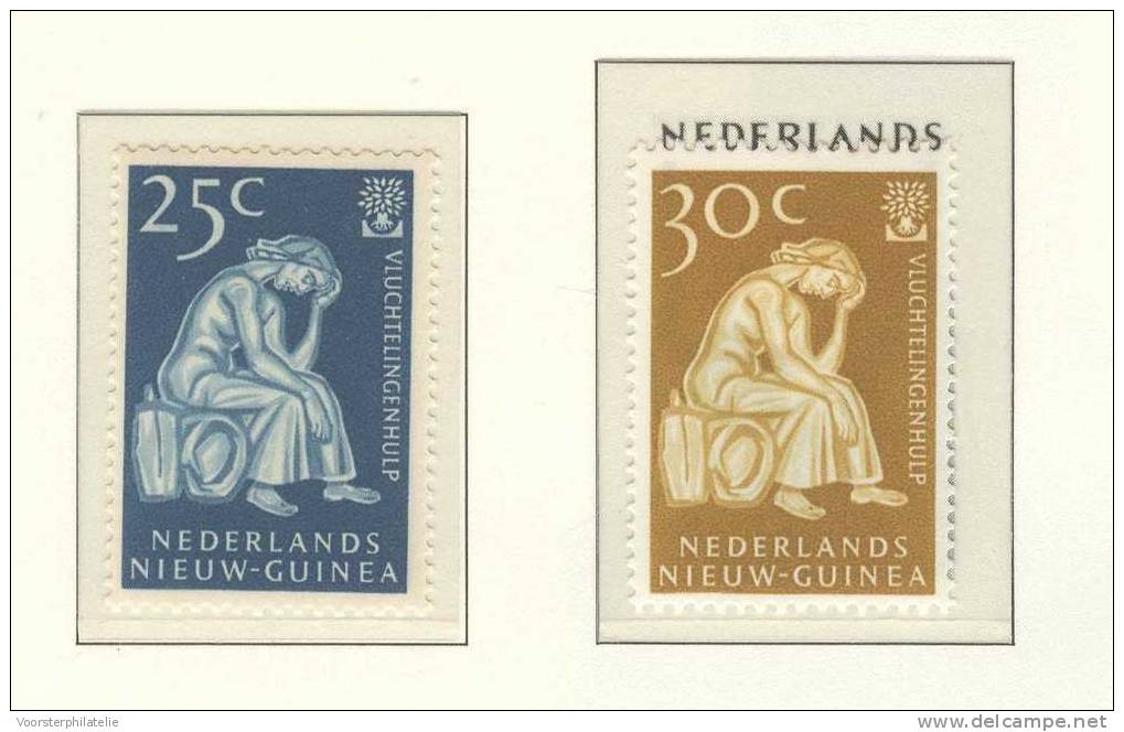 NETHERLANDS NIEUW GUINEA 1960 NVPH 61-62 MNH ** POSTFRIS NEUF - Nederlands Nieuw-Guinea