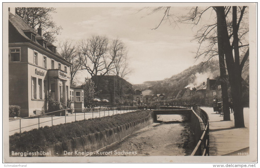 AK Berggiesshübel Kneipp Kurort Kurhotel Gasthaus ? Bei Bad Gottleuba Königstein Pirna Liebstadt Bielatal Rosenthal - Bad Gottleuba-Berggiesshuebel