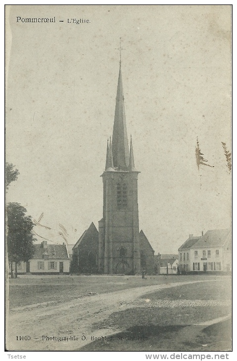 Pommeroeul - L'Eglise - 1907 ( Voir Verso ) - Bernissart