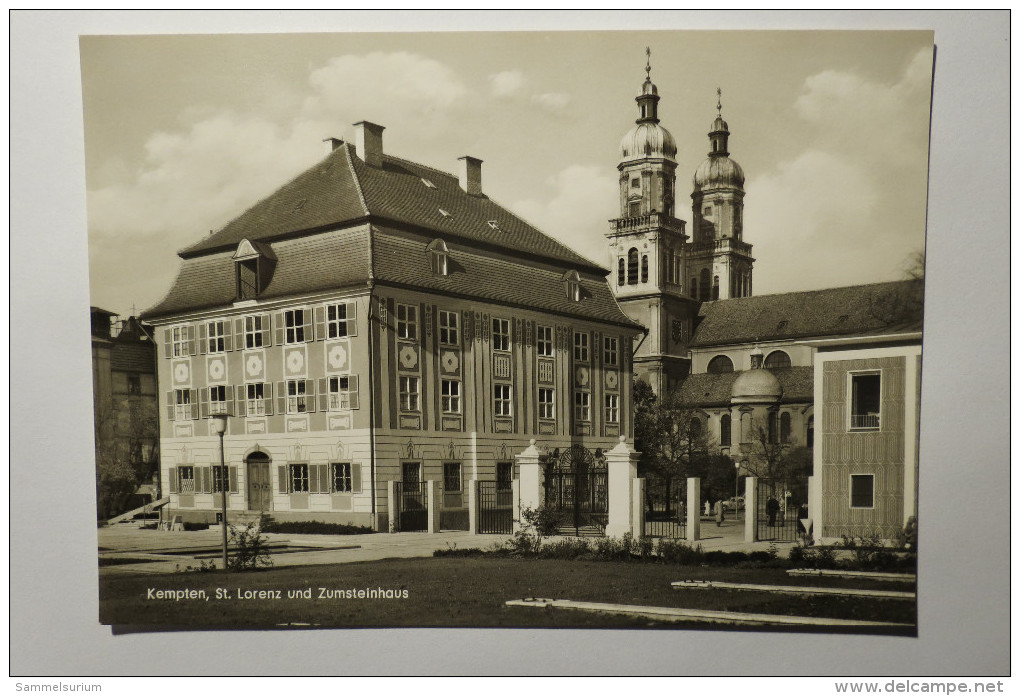 (5/5/16) AK "Kempten (Allgäu)" St. Lorenz Und Zumsteinhaus - Kempten