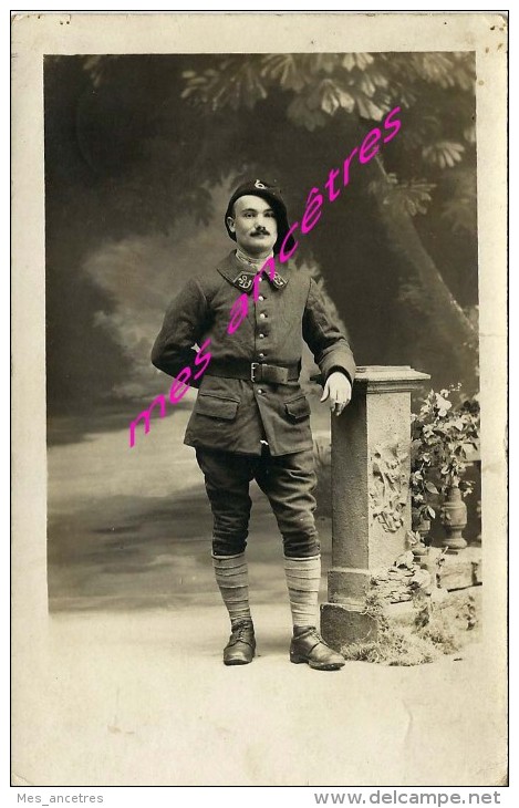 Carte Photo-1920-Grenoble -Paul Soisson, 30e Régiment Chasseur à Pied - Guerre, Militaire