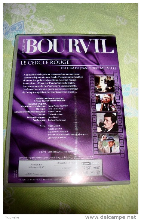 Dvd Zone 2 Bourvil Le Cercle Rouge Jean-Pierre Melville 1970 Version Française - Polizieschi