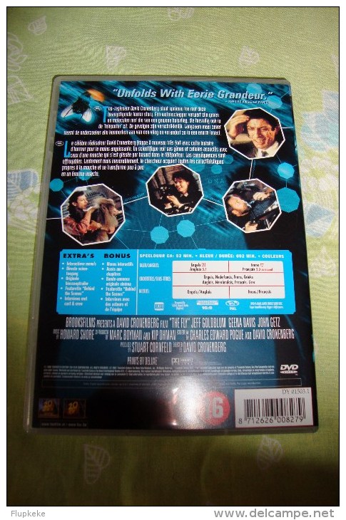 Dvd Zone 2 The Fly La Mouche Vostfr + Vfr - Sci-Fi, Fantasy