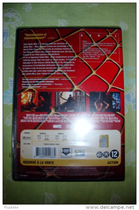 Dvd Zone 2 Spider-Man 2  Vostfr + Vfr - Fantascienza E Fanstasy