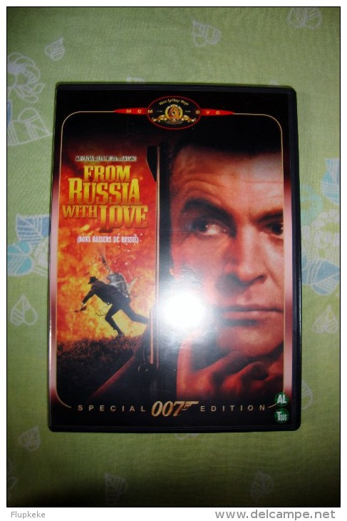 Dvd Zone 2 James Bond From Rusia With Love Vostfr + Vfr - Action, Aventure