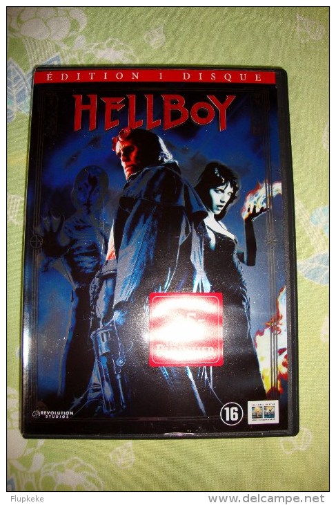 Dvd Zone 2 Hellboy  Guillermo Del Toro Vostfr + Vfr - Ciencia Ficción Y Fantasía