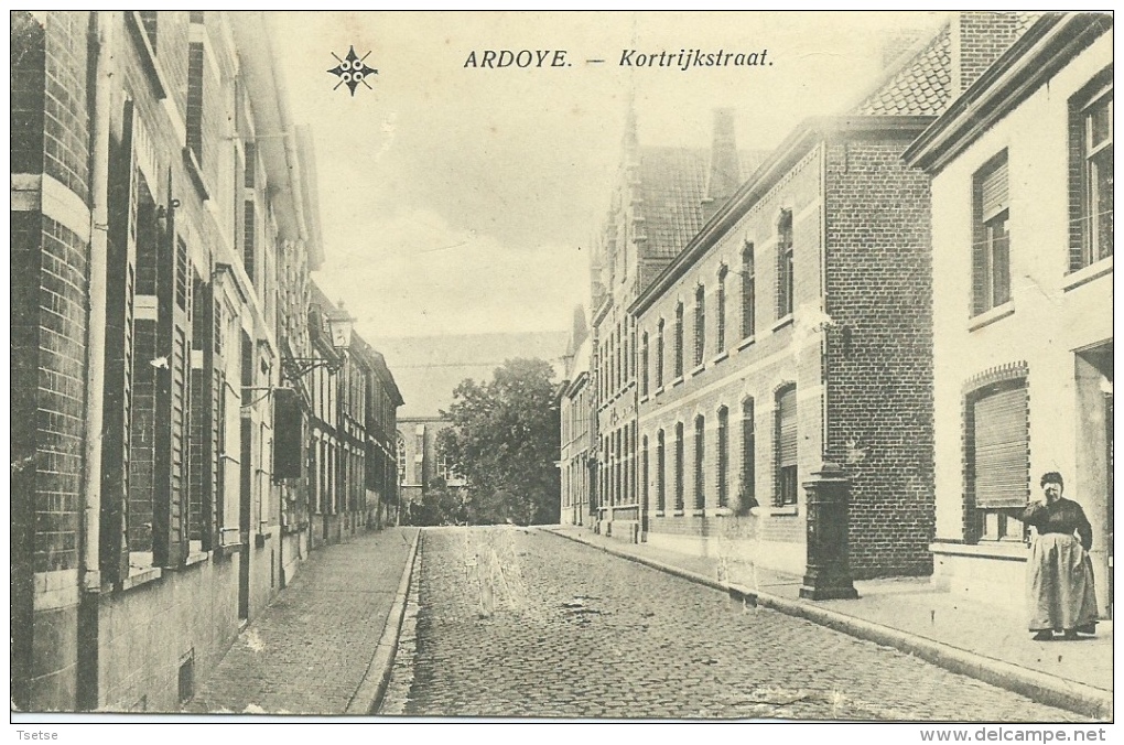 Ardooie - Kortrijkstrrat - 1917 ( Verso Zien) - Ardooie