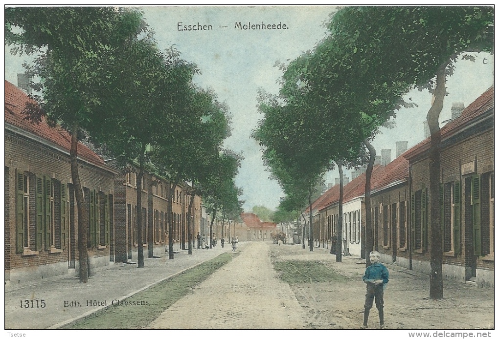 Essen / Esschen - Molenheede  - 1911 ( Verso Zien) - Essen