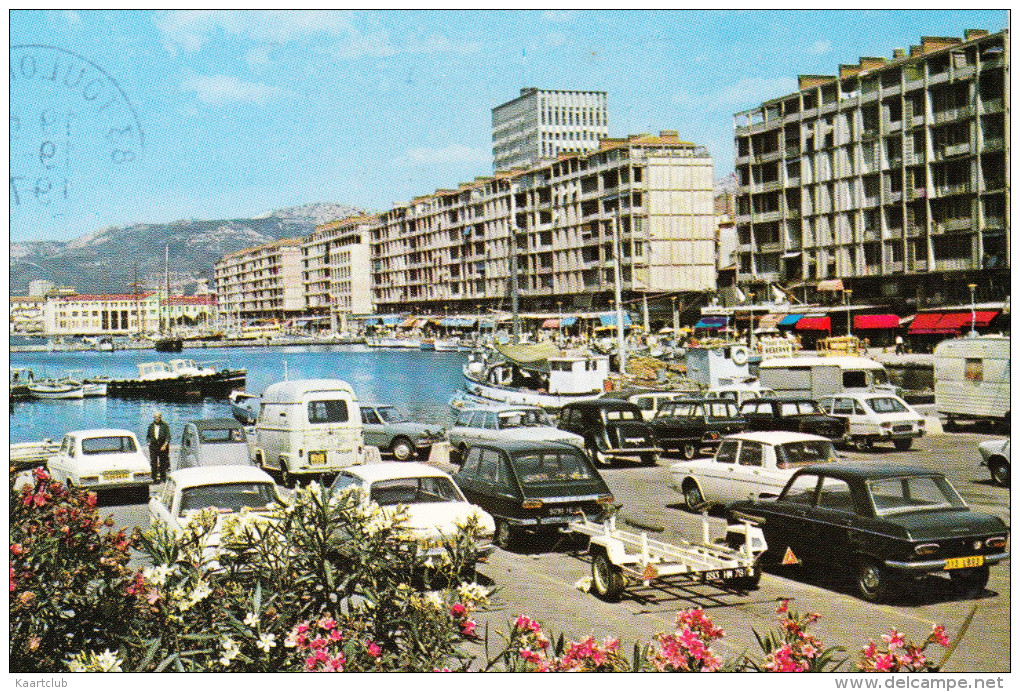 Toulouse Et Son Port: PEUGEOT 204 & 404, OPEL KADETT-B, CITROËN 2CV,AMI,T.A.& TUBE HY,RENAULT ESTAFETTE,8,16, SIMCA 1100 - Toerisme